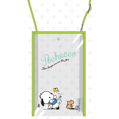 PVC Shoulder Pouch Sanrio Characters - Pochacco (PVCショルダーポーチ サンリオキャラクターズ - ポチャッコ)