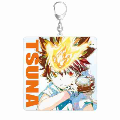 (s)TVアニメ『家庭教師ヒットマンREBORN!』 沢田綱吉 Ani-Art BIGアクリルキーホルダー 送料別880円