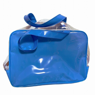 Vinyl Boston Bag for Trains 《Pool Bag》 - Vinyl Boston Bag for Trains (ビニールボストンバッグ 電車 《プールバッグ》 - ビニールボストンバッグ 電車) - Image 2