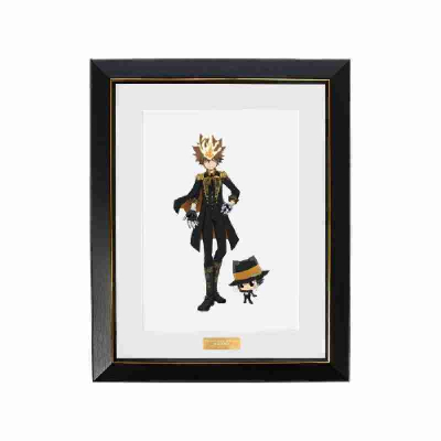 (s)TVアニメ『家庭教師ヒットマンREBORN!』 描き下ろしイラスト 沢田 綱吉&リボーン 王子衣装ver. キャ 送料別880円