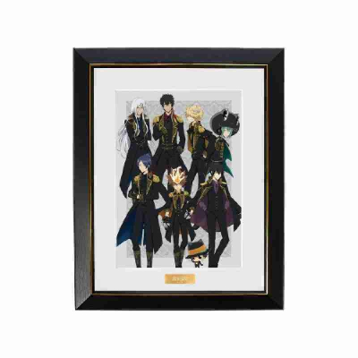 (s)TVアニメ『家庭教師ヒットマンREBORN!』 描き下ろしイラスト 集合 王子衣装ver. キャラファイングラフ 送料別880円