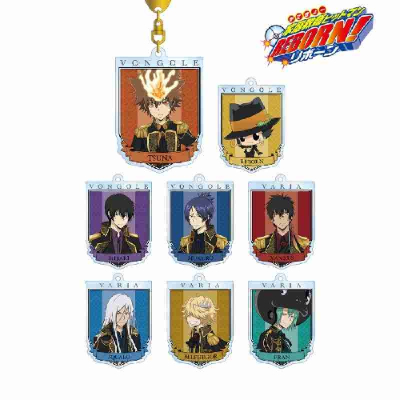 (s)TVアニメ『家庭教師ヒットマンREBORN!』 描き下ろしイラスト 王子衣装ver. トレーディングアクリルキーホルタ 送料別880円