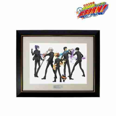 (s)TVアニメ『家庭教師ヒットマンREBORN!』 描き下ろしイラスト ボンゴレ 戦う背中ver. キャラファイングラフ 送料別880円