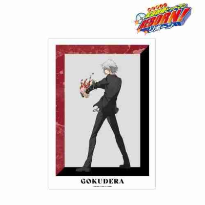 (s)TVアニメ『家庭教師ヒットマンREBORN!』 描き下ろしイラスト 獄寺 隼人(10年後) 戦う背中ver. 送料別880円