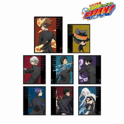 (s)TVアニメ『家庭教師ヒットマンREBORN!』 描き下ろしイラスト 戦う背中ver. トレーディングアクリルカード 送料別880円