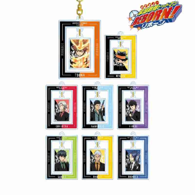 (s)TVアニメ『家庭教師ヒットマンREBORN!』 トレーディングゆらゆらアクリルキーホルダー 送料別880円