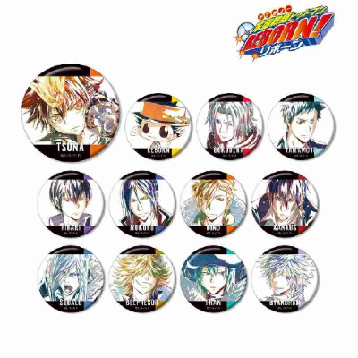 (s)TVアニメ『家庭教師ヒットマンREBORN!』 トレーディング Ani-Art 第4弾 缶バッジ 送料別880円