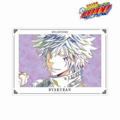 (s)TVアニメ『家庭教師ヒットマンREBORN!』 白蘭 Ani-Art 第4弾 A3マット加工ポスター 送料別880円