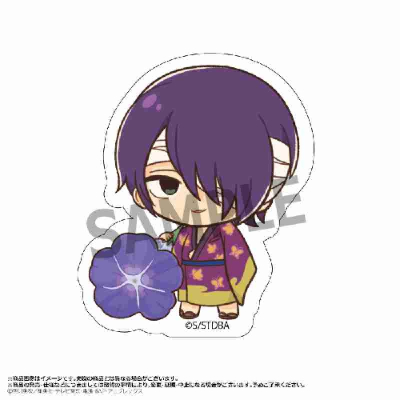 (s)銀魂 ダイカットステッカー Birth Flowers F 高杉晋助 送料別880円