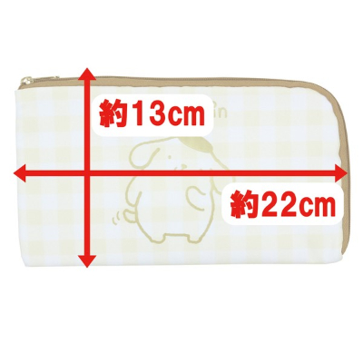 Sanrio Character Mask Pouch - Pompompurin Mask Pouch (マスクポーチ サンリオキャラクター - マスクポーチ ポムポムプリン) - Image 5