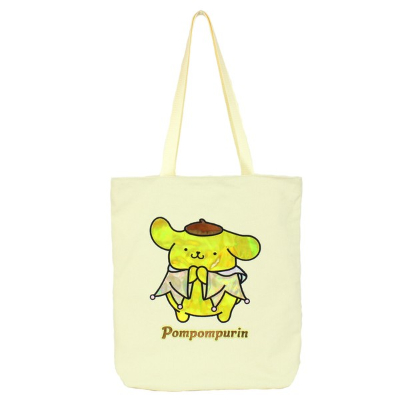 Shiny Tote Bag Sanrio Characters - Shiny Tote Bag Pompompurin (シャイニートートバッグ サンリオキャラクターズ - シャイニートートバッグ ポムポムプリン)