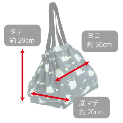 Sanrio Character Insulated Market Bag, Small Size, Fall/Winter 2022 Collection - Insulated Market Bag, Small Size, Pochacco (保冷マルシェバッグ Sサイズ サンリオキャラクター 2022秋冬新作 - 保冷マルシェバッグSサイズ ポチャッコ) - Image 5
