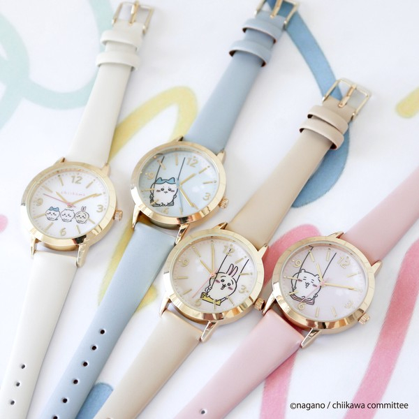 Chiikawa Leather Watch - Hachiware (ちいかわ レザーウォッチ - ハチワレ) - Image 2