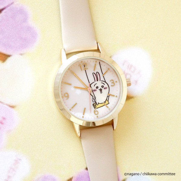 Chiikawa Leather Watch - Rabbit (ちいかわ レザーウォッチ - うさぎ) - Image 3