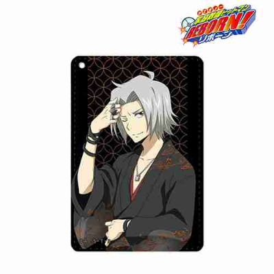 (s)TVアニメ『家庭教師ヒットマンREBORN!』 描き下ろしイラスト 獄寺隼人 和服Ver. 1ポケットパスケース 送料別880円