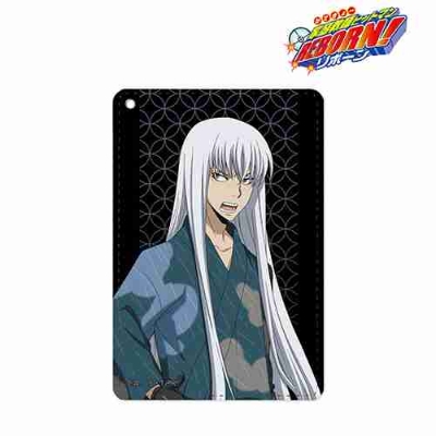 (s)TVアニメ『家庭教師ヒットマンREBORN!』 描き下ろしイラスト スペルビ・スクアーロ 和服Ver. 1ポケットパス 送料別880円