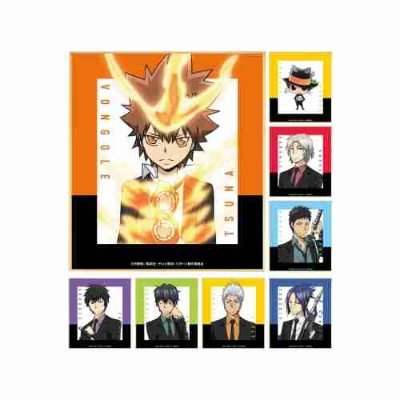 (s)TVアニメ『家庭教師ヒットマンREBORN!』 トレーディングミニ色紙 送料別880円