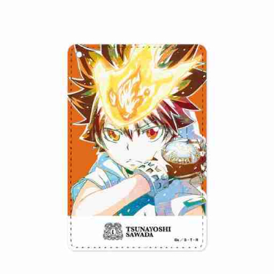 (s)TVアニメ『家庭教師ヒットマンREBORN!』 沢田綱吉 Ani-Art 1ポケットパスケース 送料別880円