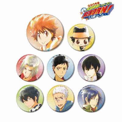 (s)TVアニメ『家庭教師ヒットマンREBORN!』 トレーディング Ani-Art aqua label 缶バッジ ver.A 送料別880円