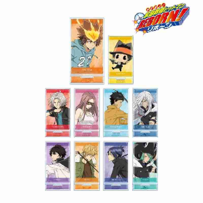 (s)TVアニメ『家庭教師ヒットマンREBORN!』 描き下ろしイラスト 修業風景ver. トレーディングアクリルスタンド 送料別880円