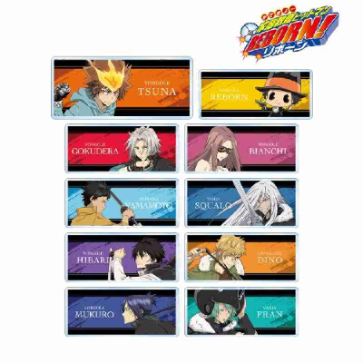 (s)TVアニメ『家庭教師ヒットマンREBORN!』 描き下ろしイラスト 修業風景ver. トレーディングアクリルネームプ 送料別880円