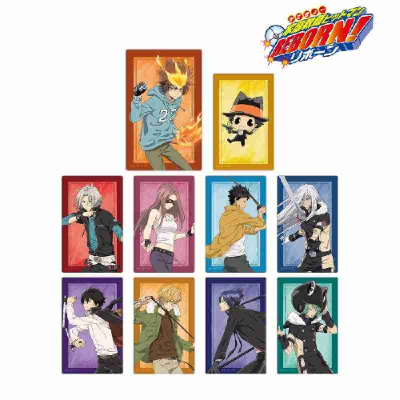 (s)TVアニメ『家庭教師ヒットマンREBORN!』 描き下ろしイラスト 修業風景ver. トレーディングカードステッカー 送料別880円