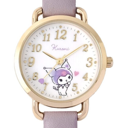 Sanrio Characters Heart Hand Watch G - Kuromi (サンリオキャラクターズ ハート針ウォッチG - クロミ)