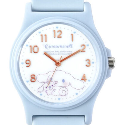 Sanrio Characters Pastel PVC Watch G - Cinnamoroll (サンリオキャラクターズ パステルPVCウォッチG - シナモロール)