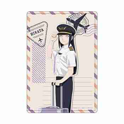 (s)キャラクリアケース｢NARUTO-ナルト- 疾風伝｣35/日向ヒナタ パイロットver.(描き下ろしイラスト) 送料別880円
