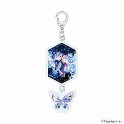 (s)連結アクリルキーホルダー｢シャイニングニキ×米山舞｣01/星と心の彼方(公式イラスト) 送料別880円