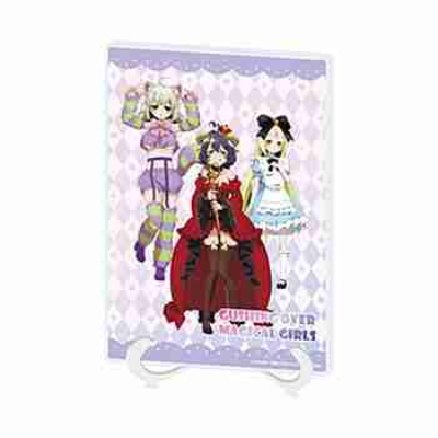 (s)アクリルアートボード(A5サイズ)｢魔法少女にあこがれて｣04/A(描き下ろしイラスト) 送料別880円