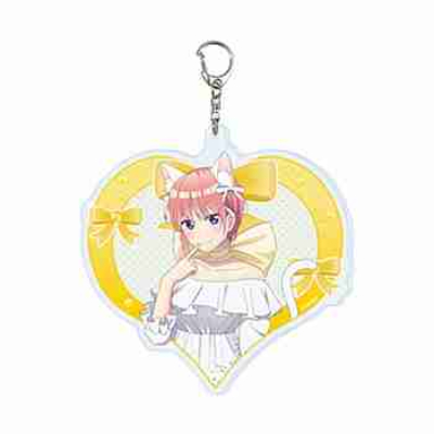 (s)デカアクリルキーホルダー｢五等分の花嫁*｣01/一花エレガントキャットver.(描き下ろしイラスト) 送料別880円