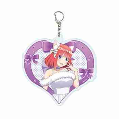(s)デカアクリルキーホルダー｢五等分の花嫁*｣02/二乃エレガントキャットver.(描き下ろしイラスト) 送料別880円