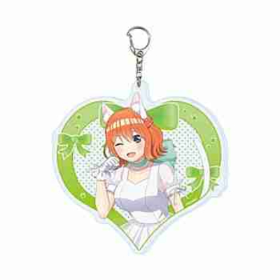 (s)デカアクリルキーホルダー｢五等分の花嫁*｣04/四葉エレガントキャットver.(描き下ろしイラスト) 送料別880円