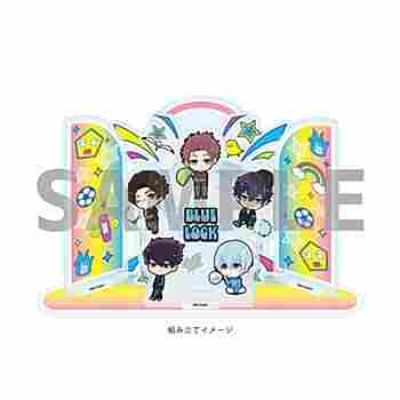 (s)アクリルジオラマ｢TVアニメ『ブルーロック』｣11/集合デザインB デコラver.(ミニキャライラスト) 送料別880円