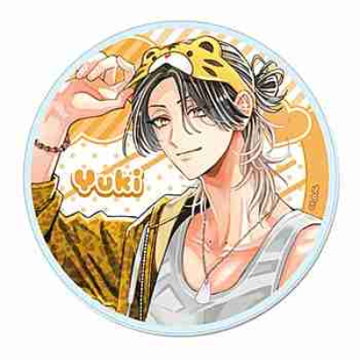 (s)しゅきしゅきMAXハート? 山野でこ先生 描き下ろし アクリルコースター 菖蒲虎幸 パジャマVer. 送料別880円