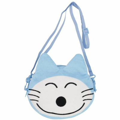 11 Cats 2-way Pouch, Blue (11ぴきのねこ 2wayポーチ ブルー)