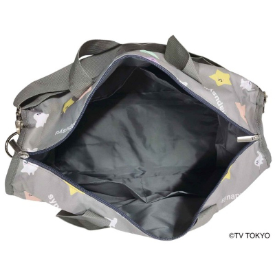 Synapusyu Boston Bag - Gray Boston Bag (ボストンバッグ シナぷしゅ/synapusyu - ボストンバッグ グレー) - Image 2