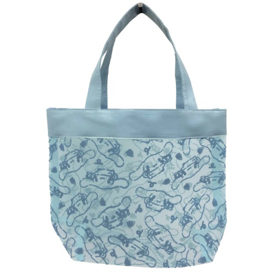 (チュールフロッキーミニトート シナモロール サンリオキャラクターズ - シナモロール)