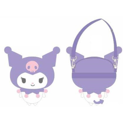 Carry-on Bag Kuromi Sanrio Characters - Kuromi (キャリーオンバッグ クロミ サンリオキャラクターズ - クロミ)