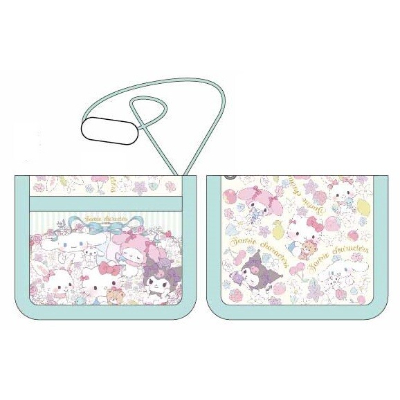 Sanrio Characters Wallet - Wallet E Mix Mint (ウォレット サンリオキャラクターズ - ウォレット E ミックスミント)