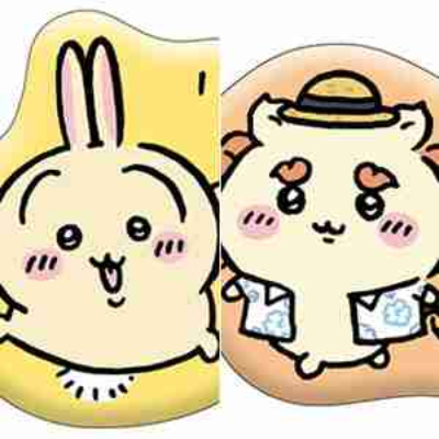 ちいかわ マシュマロ風シール3 うさぎおおめセット