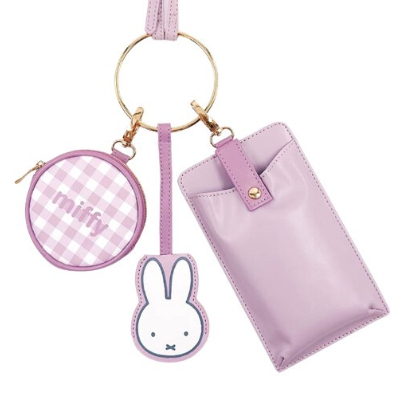 (3連ショルダーポーチ ミッフィー - 3連ショルダーポーチ PK)