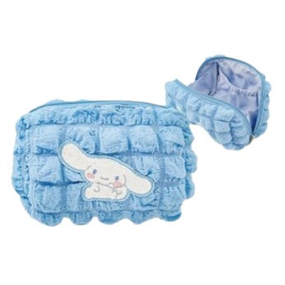 Pokopoko Patch Series Square Pouch Cinnamoroll Sanrio Characters - Square Pouch Cinnamoroll (ポコポコワッペンシリーズ スクエアポーチ シナモロール サンリオキャラクターズ - スクエアポーチ シナモロール)