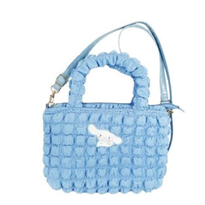 Pokopoko Patch Series Shoulder Bag Cinnamoroll Sanrio Characters - Shoulder Bag Cinnamoroll (ポコポコワッペンシリーズ ショルダーバッグ シナモロール サンリオキャラクターズ - ショルダーバッグ シナモロール)