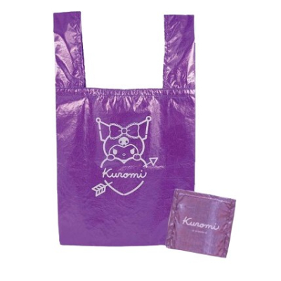 Shiny Eco Bag Kuromi Sanrio Characters - Kuromi (シャイニーエコバッグ クロミ サンリオキャラクターズ - クロミ)