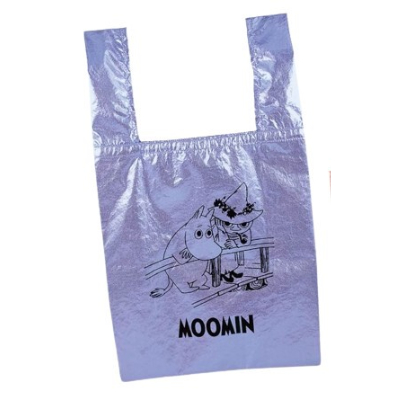 (シャイニーエコバッグ ムーミン/MOOMIN - ムーミン&スナフキン)