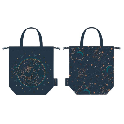 Disney Starry Sky Minnie Series Drawstring Mini Tote - Drawstring Mini Tote (Disney/ディズニー 星空ミニーシリーズ 巾着ミニトート - 巾着ミニトート)