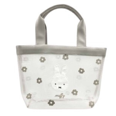 Cherry Fleur Series Mesh Mini Tote Bag Miffy - Mesh Mini Tote Bag GY (チェリーフルールシリーズ メッシュミニトート ミッフィー/MIFFY - メッシュミニトート GY)