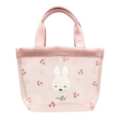 Cherry Fleur Series Mesh Mini Tote Bag Miffy - Mesh Mini Tote Bag PK (チェリーフルールシリーズ メッシュミニトート ミッフィー/MIFFY - メッシュミニトート PK)
